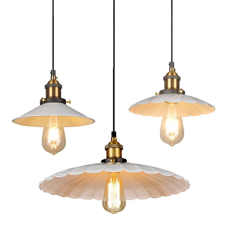 Conical Hanging Light Fixture Industrial Style Pendant Ceiling Light