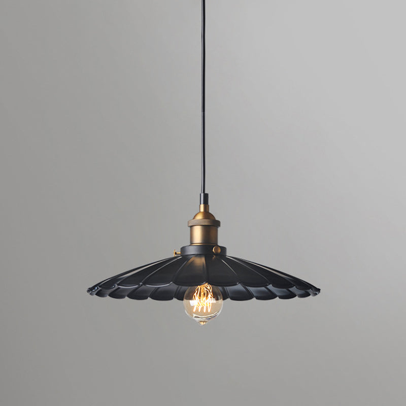 Conical Hanging Light Fixture Industrial Style Pendant Ceiling Light