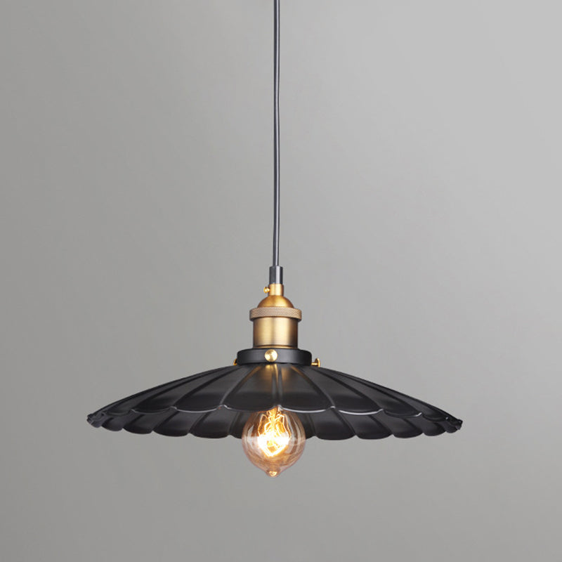 Conical Hanging Light Fixture Industrial Style Pendant Ceiling Light