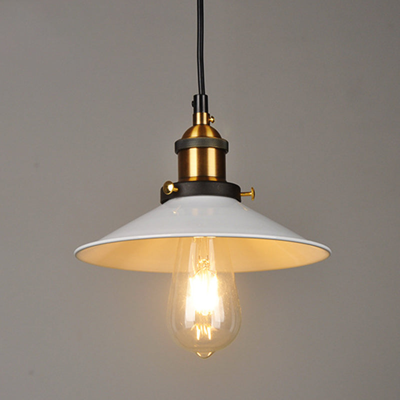 Conical Hanging Light Fixture Industrial Style Pendant Ceiling Light