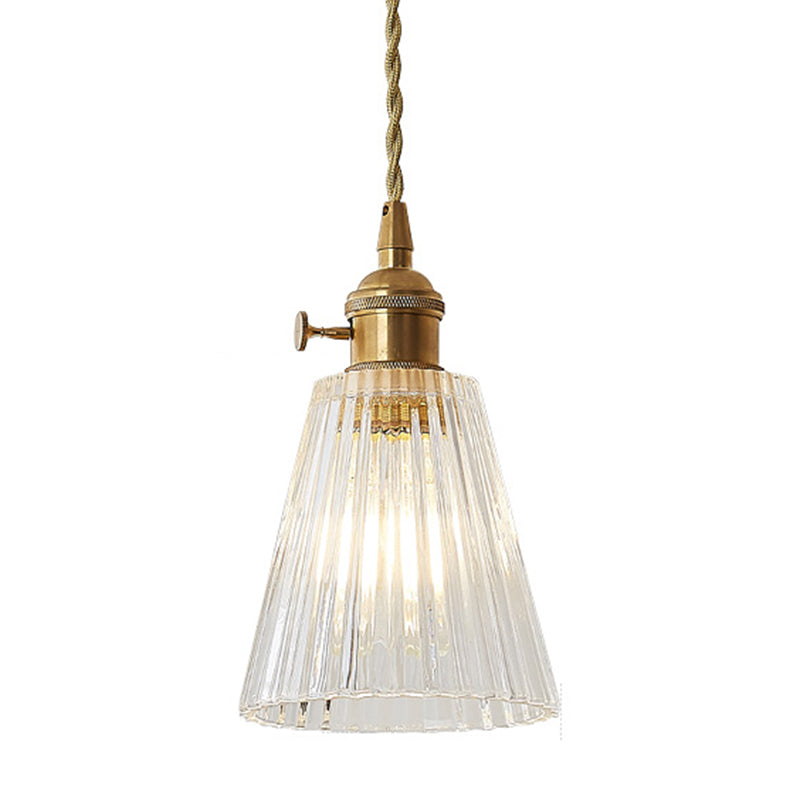 Modern Style Hanging Light Creative Glass Shade Pendant Lighting Fixture for Dining Room