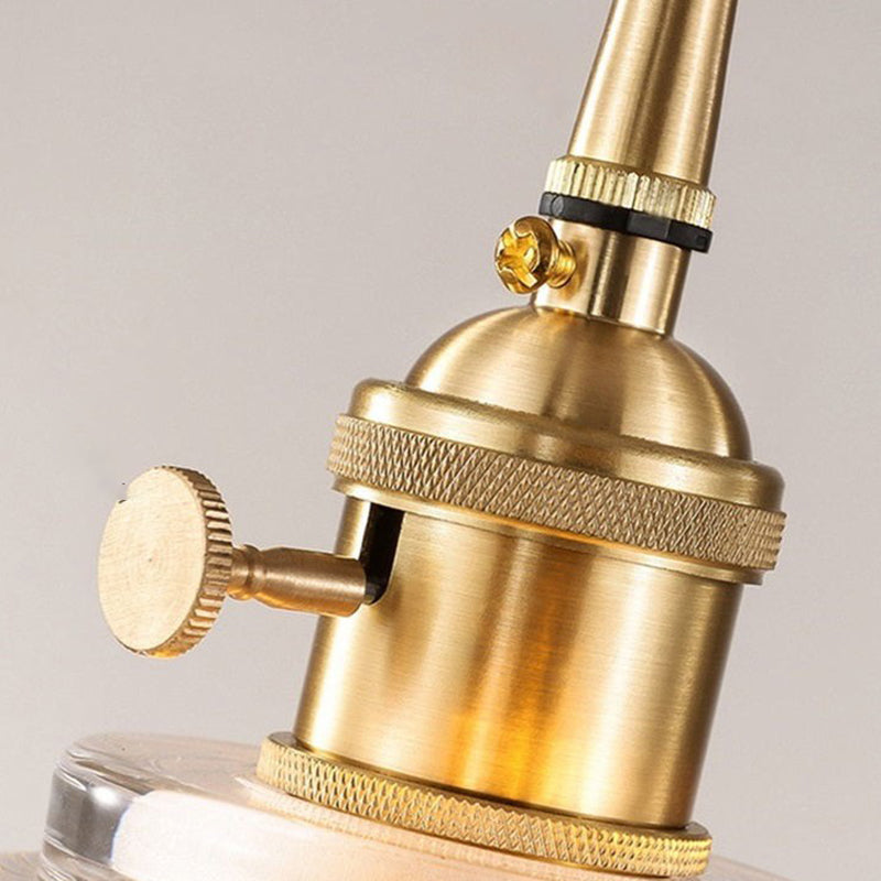 Modern Style Hanging Light Creative Glass Shade Pendant Lighting Fixture for Dining Room