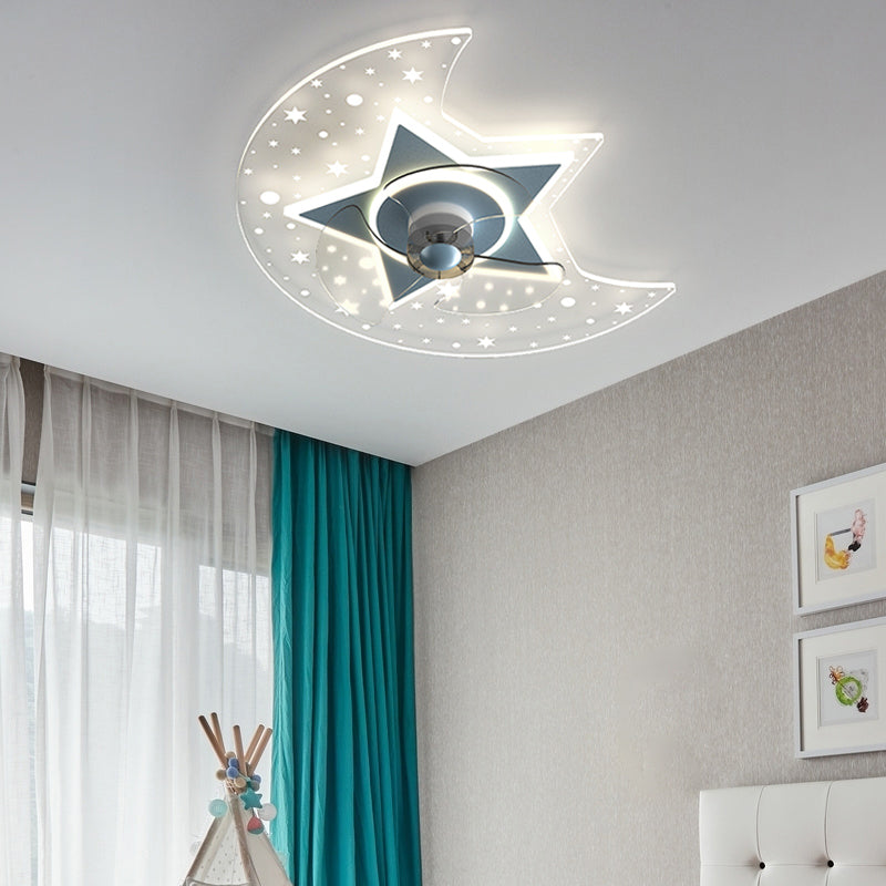 Moon Shape Metal plafond venti