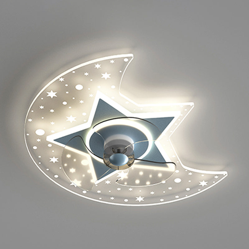 Moon Shape Metal plafond venti