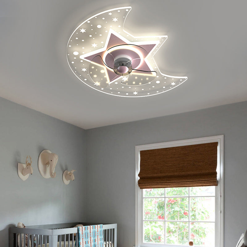 Moon Shape Metal plafond venti
