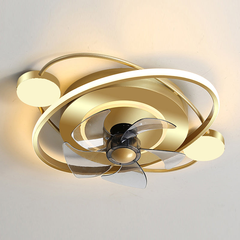 Éclairage de plafond de ventilateur multiples