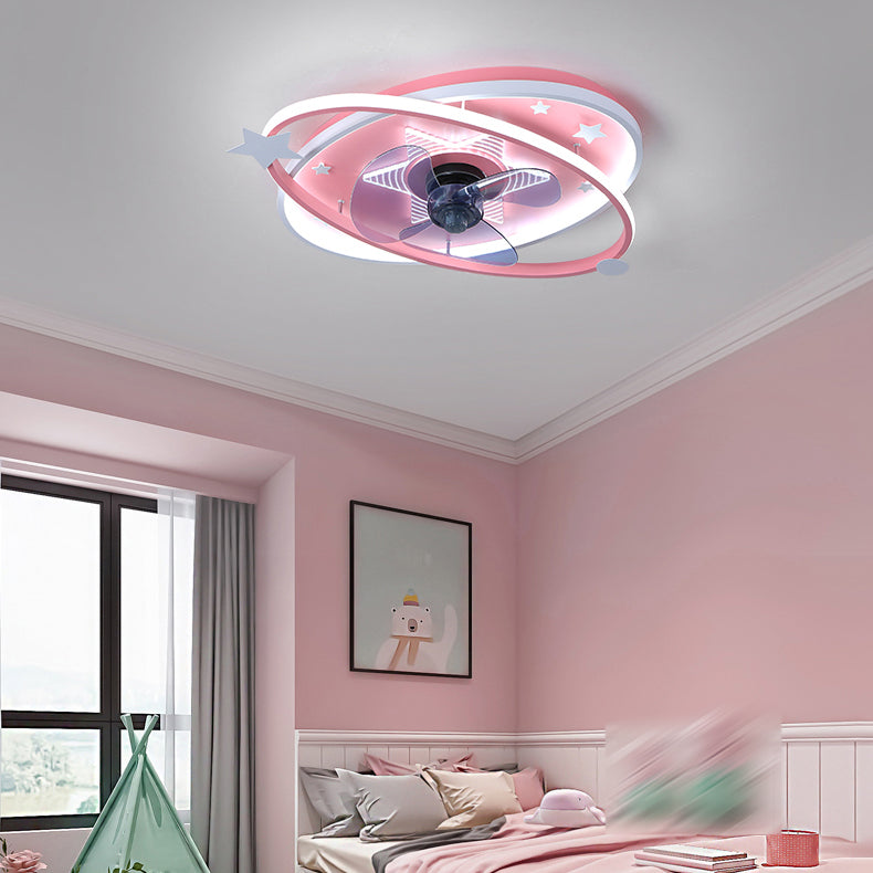 Éclairage de plafond de ventilateur multiples