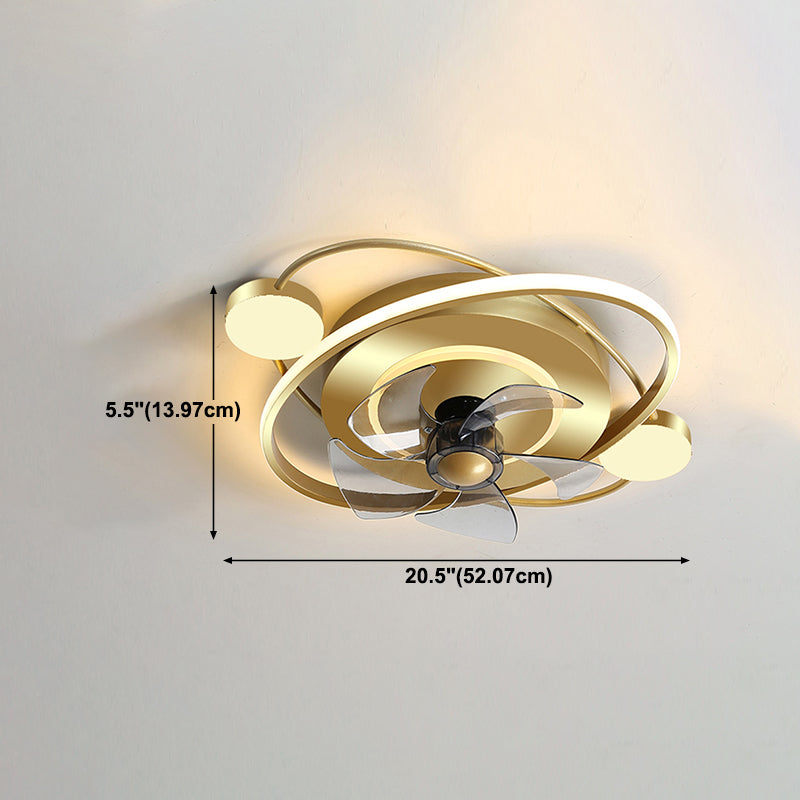 Éclairage de plafond de ventilateur multiples