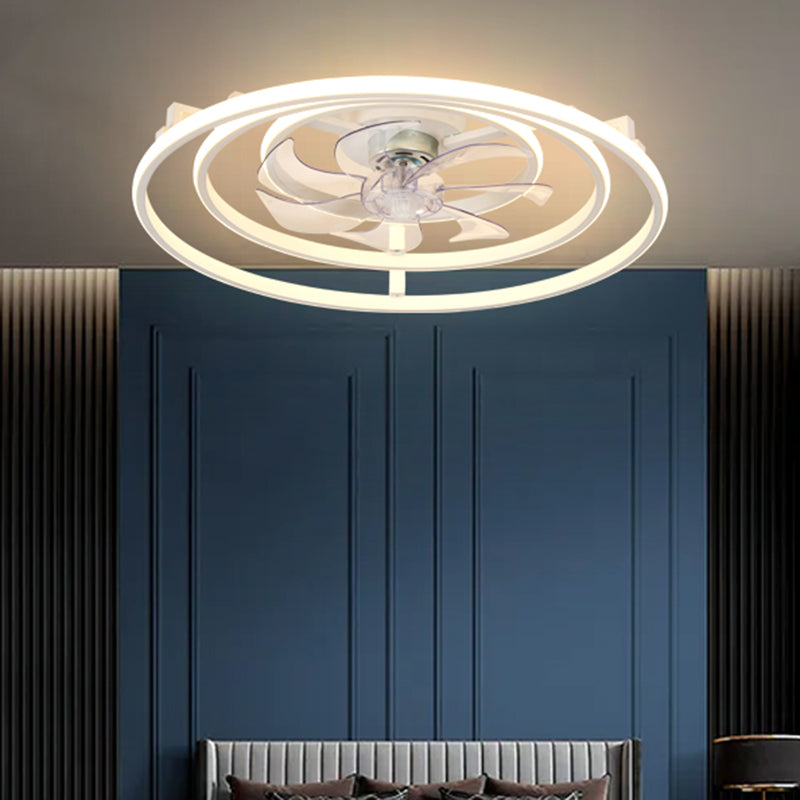 1 illuminazione a soffitto geometrico leggero in stile moderno lampada a montaggio a filo in metallo