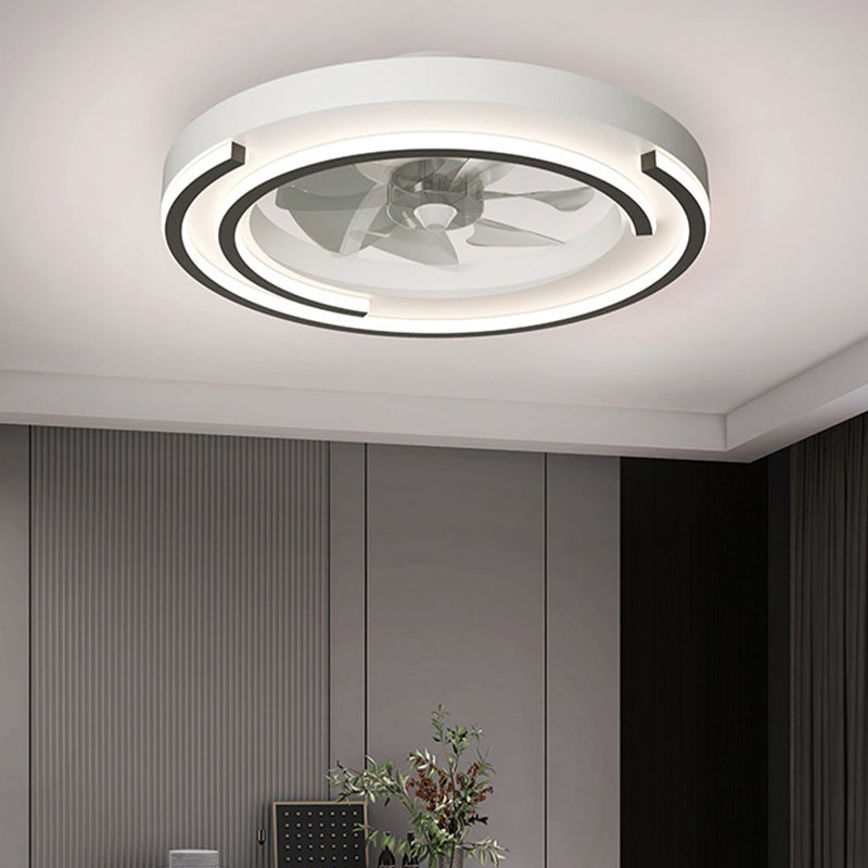 1 illuminazione a soffitto geometrico leggero in stile moderno lampada a montaggio a filo in metallo