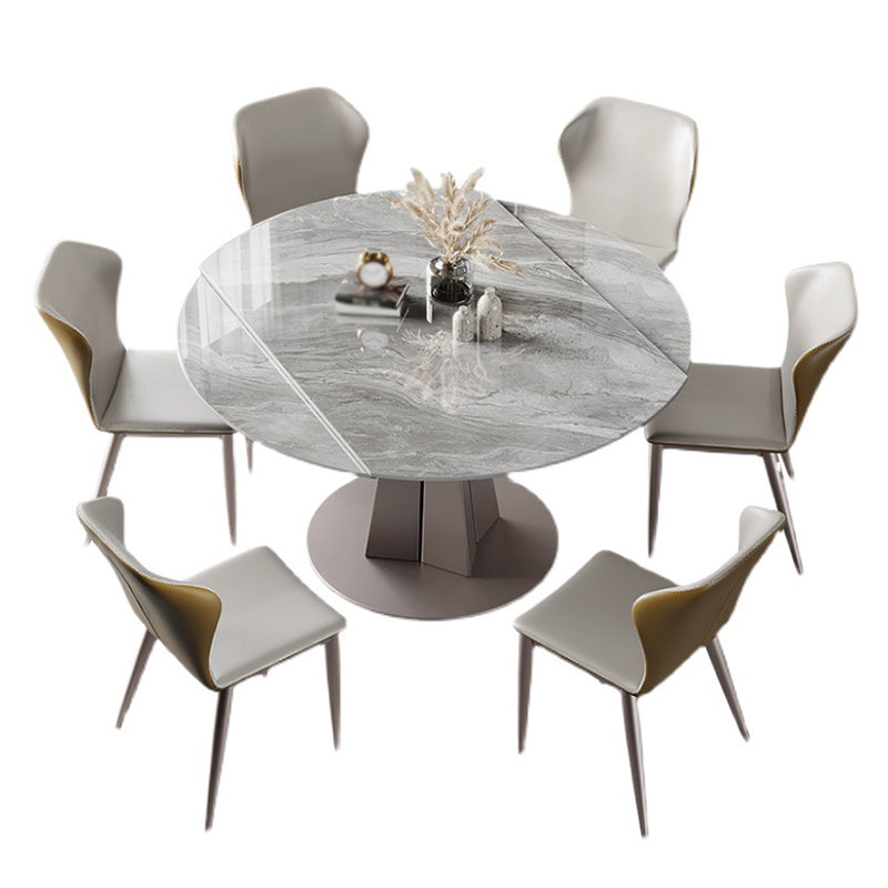 Modern 1/2/5/7 Pieces Dinette Set Round Dining Room Table Set