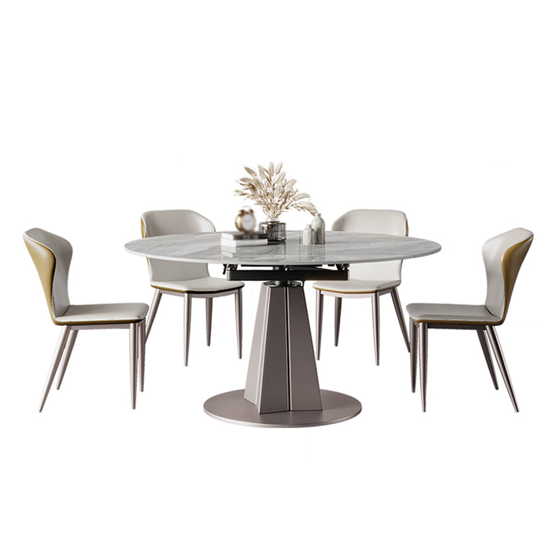 Modern 1/2/5/7 Pieces Dinette Set Round Dining Room Table Set