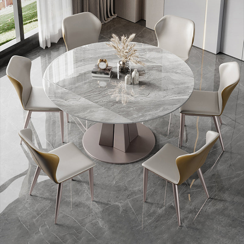 Modern 1/2/5/7 Pieces Dinette Set Round Dining Room Table Set