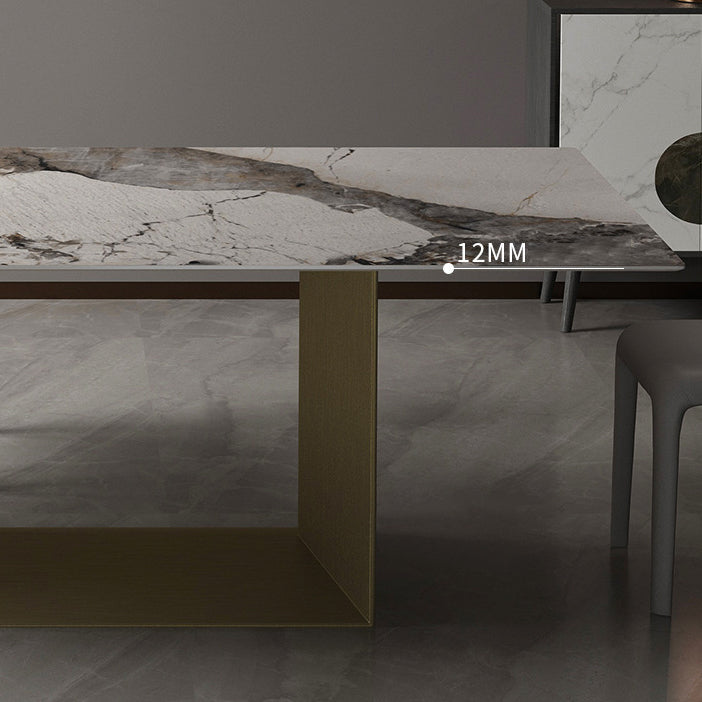 Glam 1/2/3/4/5 Pieces Dining Set Sintered Stone Dining Table Set