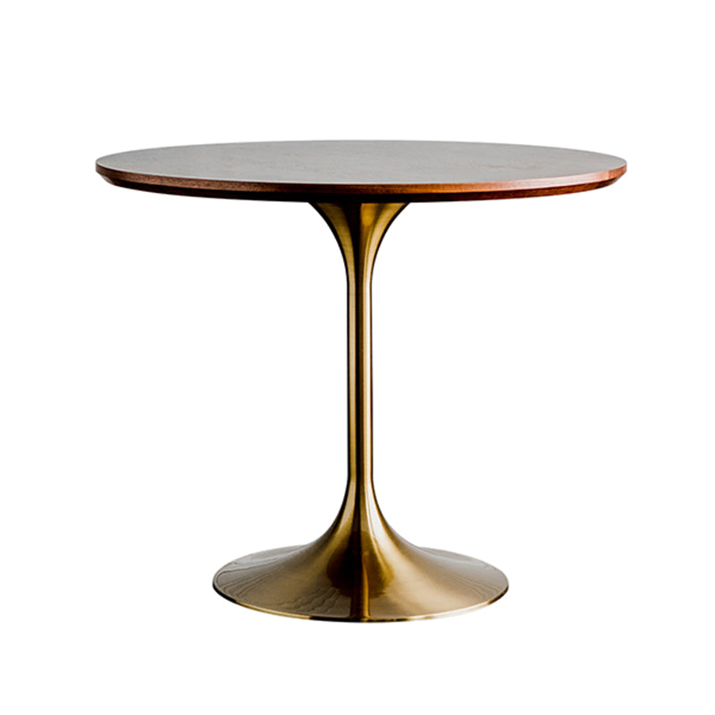 Modern Round Wood Dining Table Tulip Base Home Kitchen Dinner Dining Table