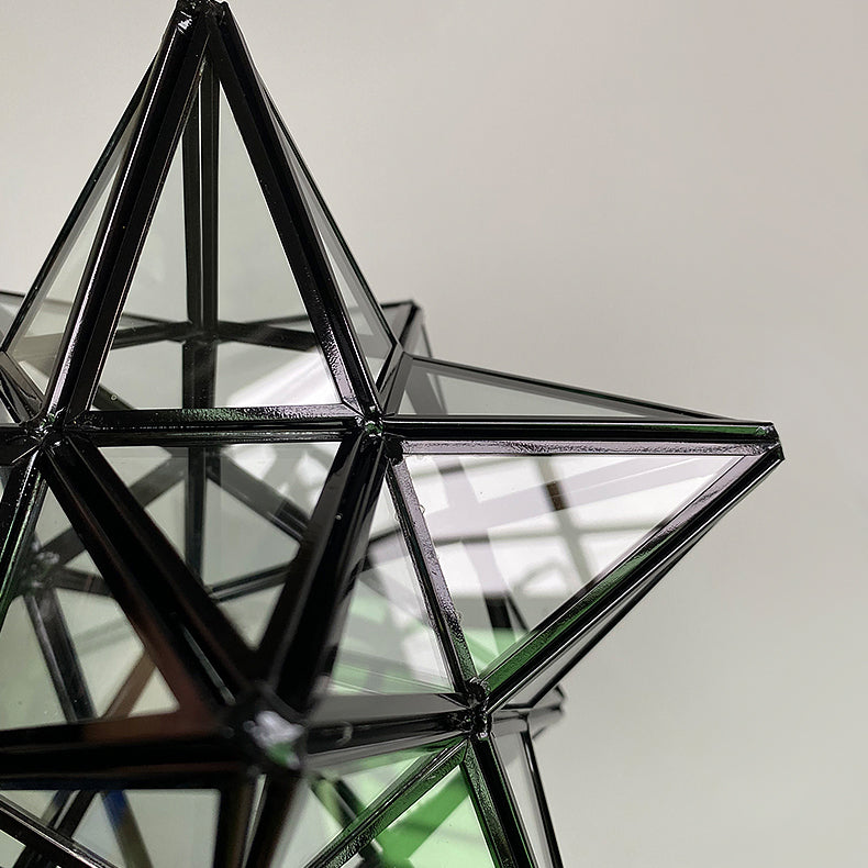 Lámpara de techo geométrica Cobre moderno 1 Montaje de alambre de luz con agujero 2-3.5 '' Dia para el pasillo