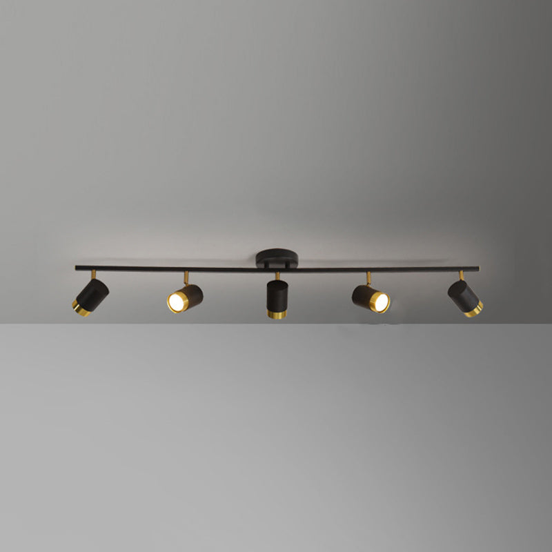 Moderne Stilzylindrische Form Deckenleuchte Multi -Licht Deckenlampe für das Restaurant