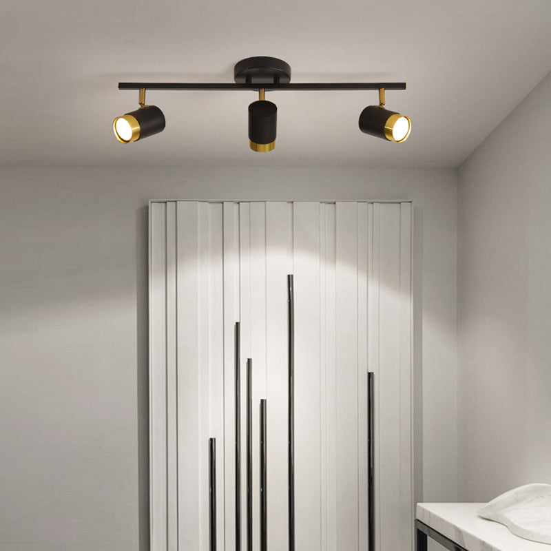 Moderne Stilzylindrische Form Deckenleuchte Multi -Licht Deckenlampe für das Restaurant