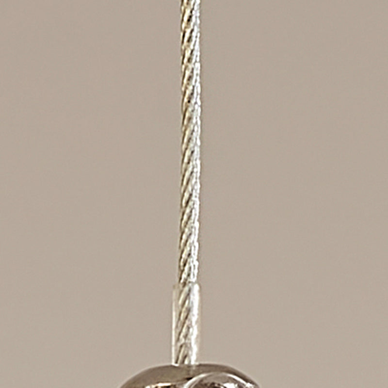 Resin Island Lights Lámparas de suspensión de tocón de restaurante múltiples de múltiples cabezas con sombra de vidrio