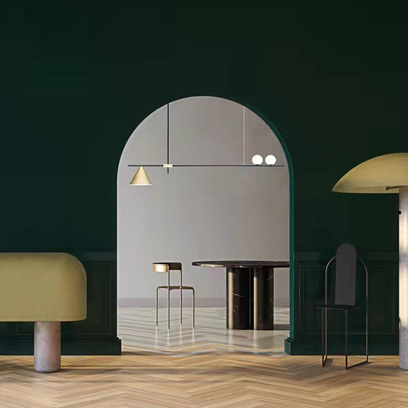 Einfachheit moderne Insel Hell weiße Glas Globus Schattenbeleuchtung für Esszimmer