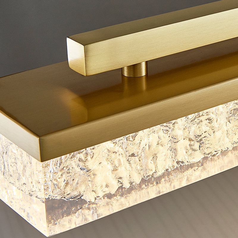 Pendentif linéaire de style contemporain