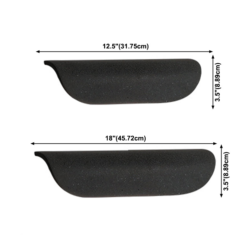 Zeitgenössische Aluminium -Wandleuchte wasserdurchsichtigen 3,5 "hohe Wandwaschmaschine für Outdoors