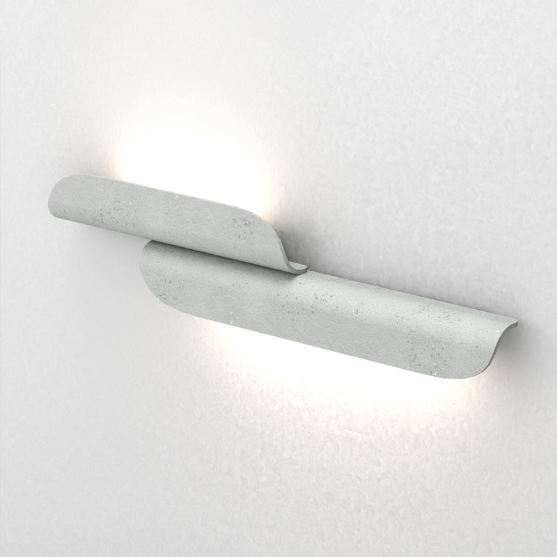 Zeitgenössische Aluminium -Wandleuchte wasserdurchsichtigen 3,5 "hohe Wandwaschmaschine für Outdoors