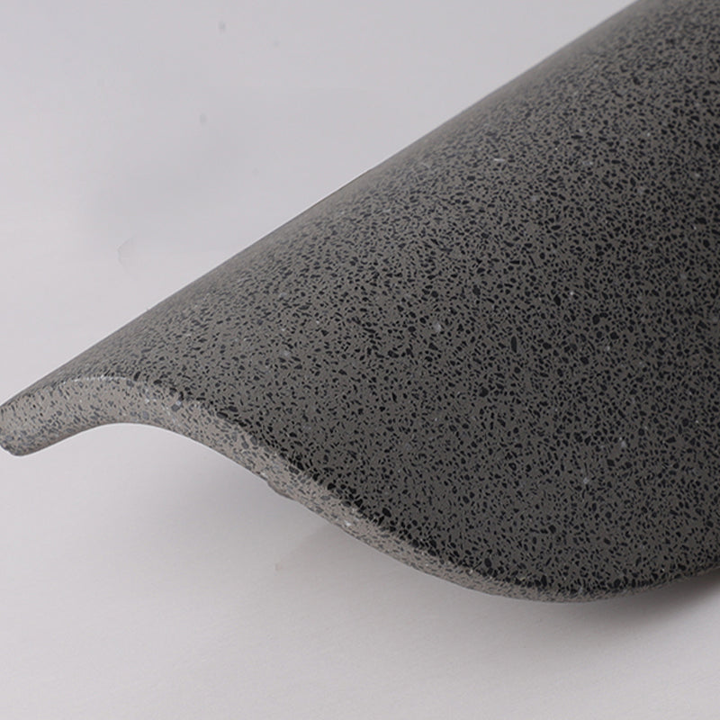 Zeitgenössische Aluminium -Wandleuchte wasserdurchsichtigen 3,5 "hohe Wandwaschmaschine für Outdoors