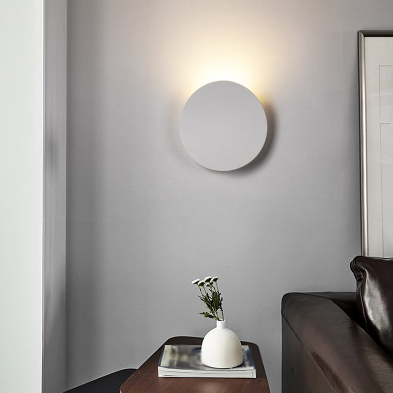 Runde Form Metall Wandleuchte modern