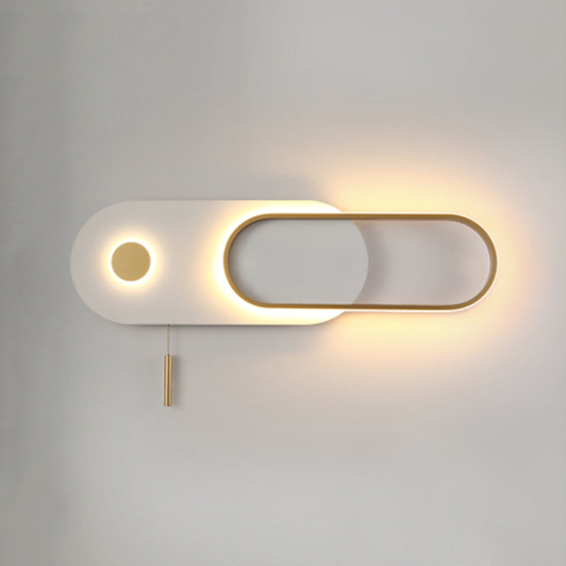 Geometry Shape Wall Lights Contemporary Style Metal 2 Light Wall Mount Lights