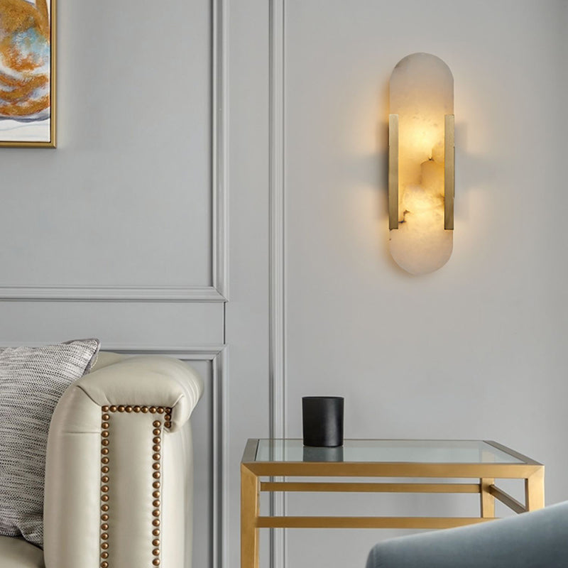 Simplicity Wall Lighting Fixture Marble Wall Sconce Light for Bedroom