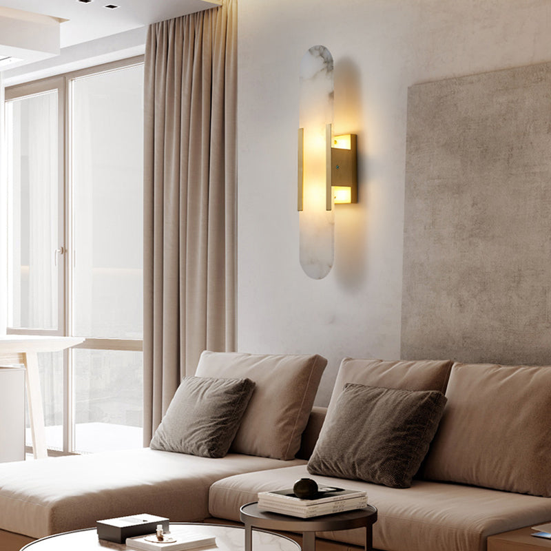 Simplicity Wall Lighting Fixture Marble Wall Sconce Light for Bedroom