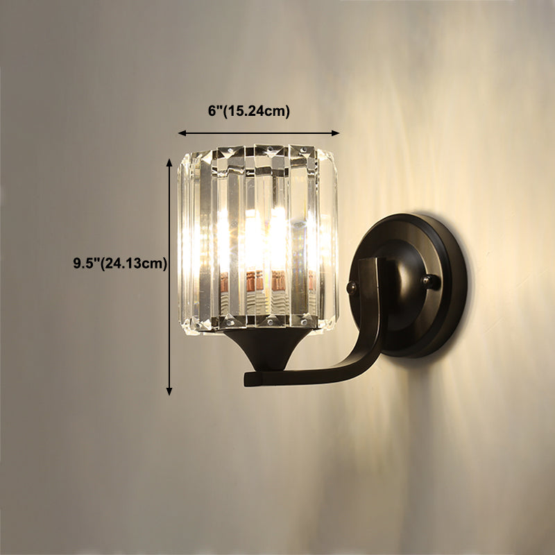 1 éclairage mural géométrique lumineux moderne