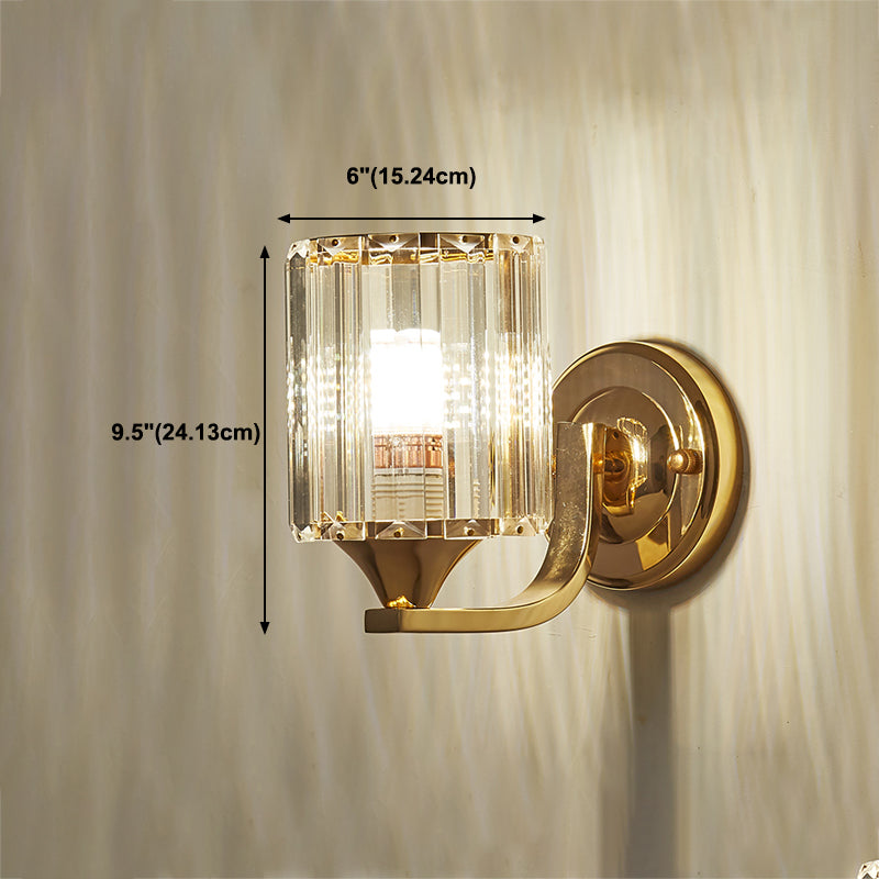 1 éclairage mural géométrique lumineux moderne