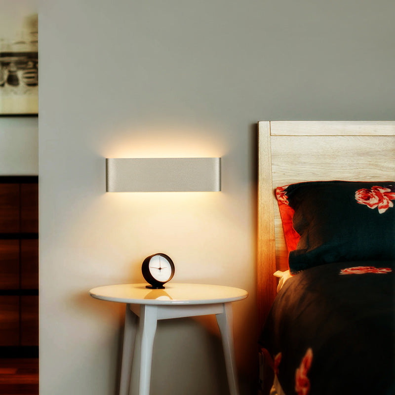 Aparte de pared de estilo simple Rectángulo de pared de pared aplastante para dormitorio