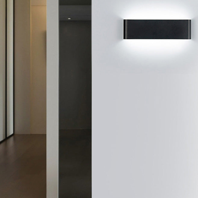 Aparte de pared de estilo simple Rectángulo de pared de pared aplastante para dormitorio