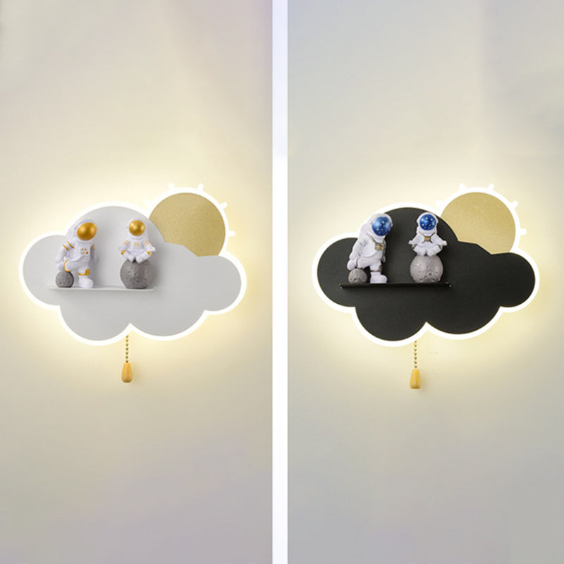 Wall Sconce Lighting Modern LED Metal Wall Mounted Light for Kids Bedroom