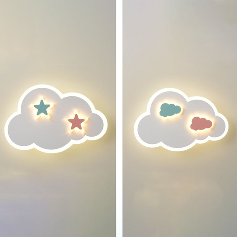 Wall Sconce Lighting Modern LED Metal Wall Mounted Light for Kids Bedroom