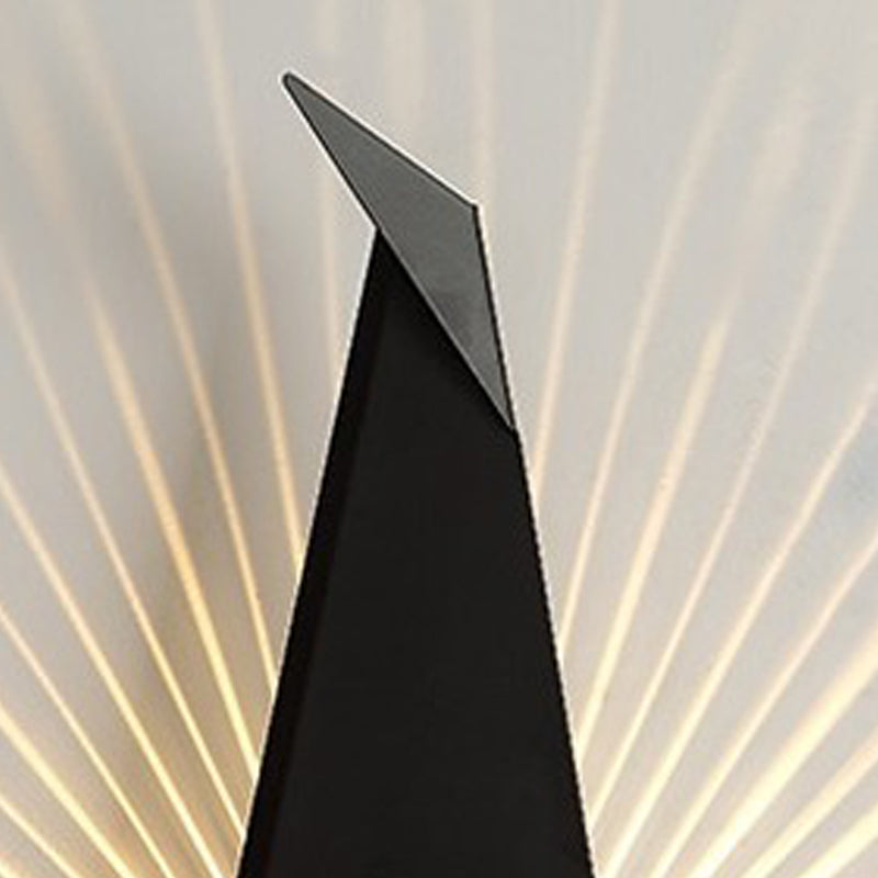 Kunstdekor Tier Wandlampe Metall Wohnzimmer LED LED Leuchte Leuchte