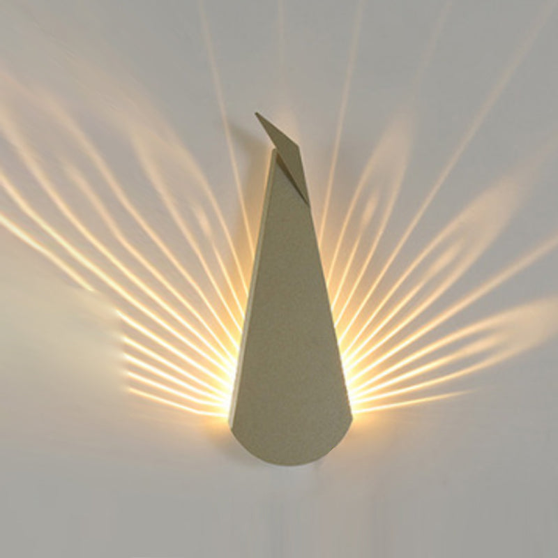 Art Decor Animal Wall Lamp Metal Living Room LED Sconce Light Fixture