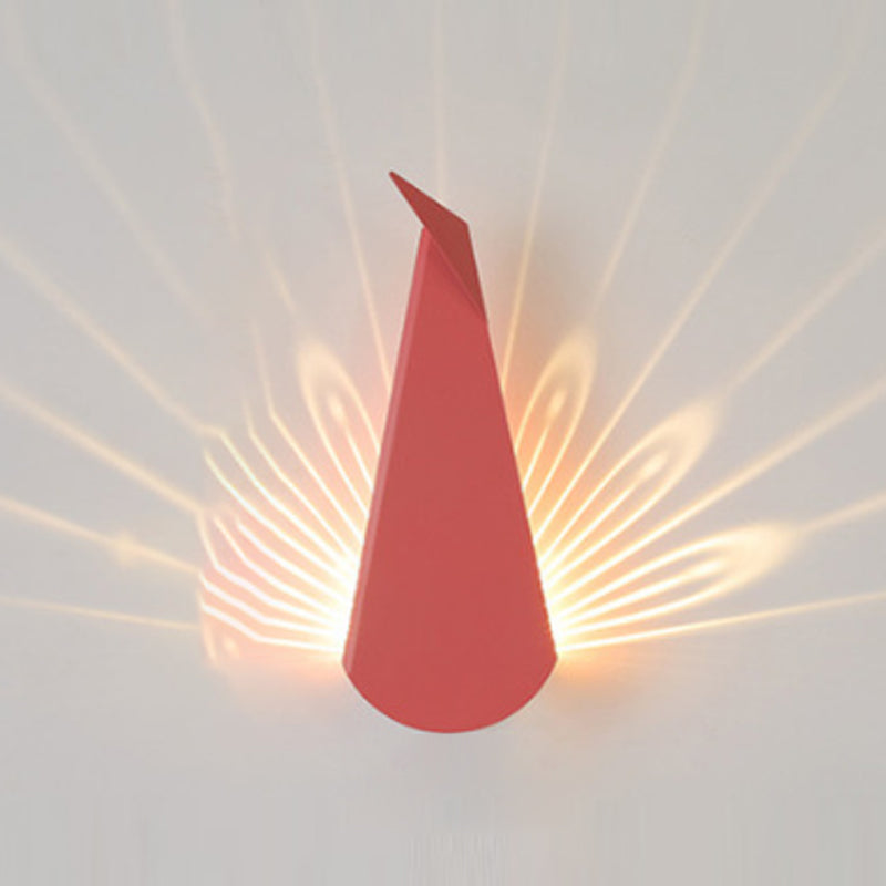 Kunstdekor Tier Wandlampe Metall Wohnzimmer LED LED Leuchte Leuchte