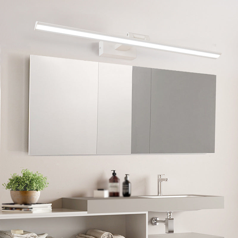 Simplicidad moderna Dicha de iluminación de tocador de tocador LED de baño.
