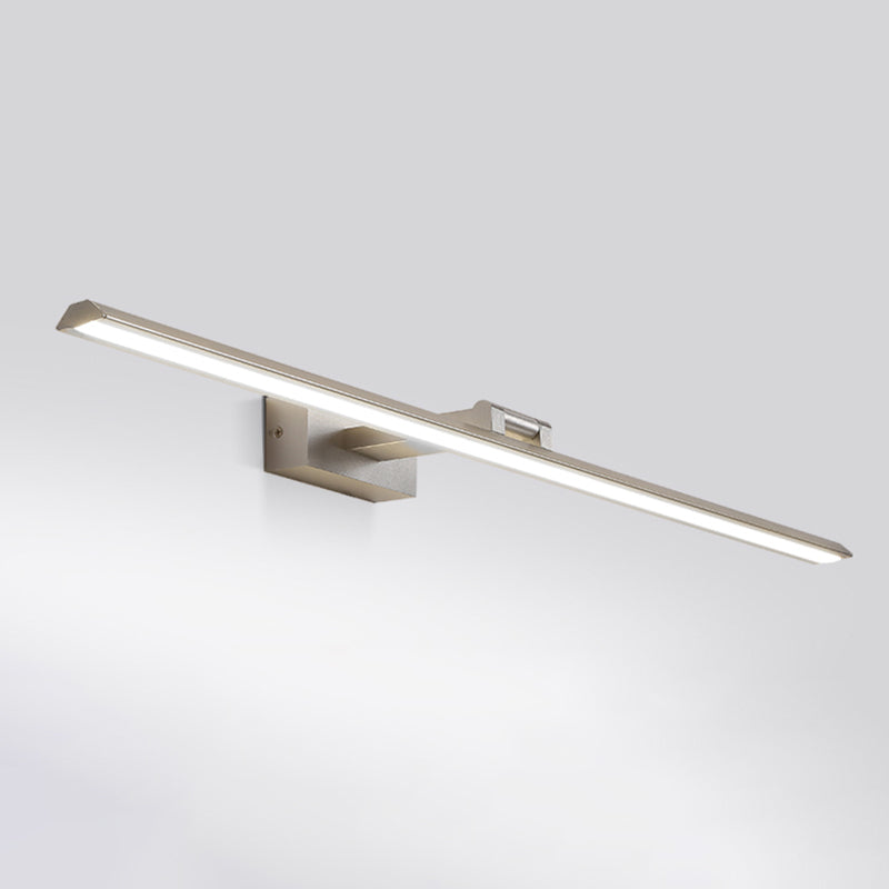 Simplicidad moderna Dicha de iluminación de tocador de tocador LED de baño.