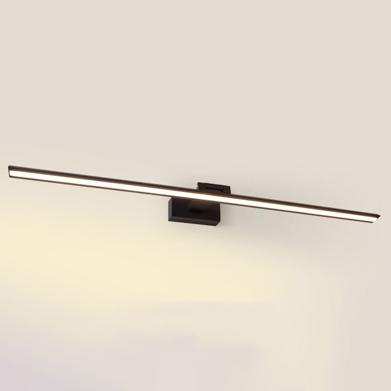 Simplicidad moderna Dicha de iluminación de tocador de tocador LED de baño.