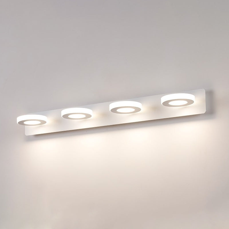 Forma de pared de espejo geométrico de metal luz de pared múltiples luces de pared de espejo múltiples