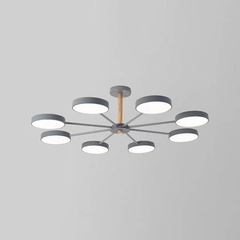 Contemporary Style Geometry Shape Pendant Chandeliers Metal Chandelier Lighting Fixtures