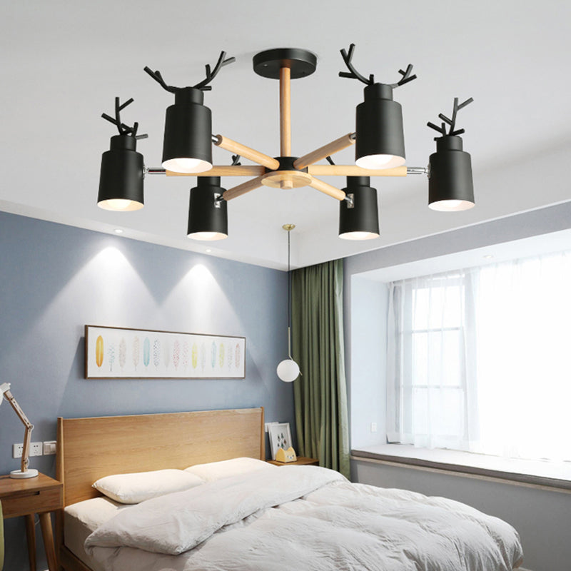 Geweihform Kronleuchter Lichter moderne Metallleuchterbeleuchtung