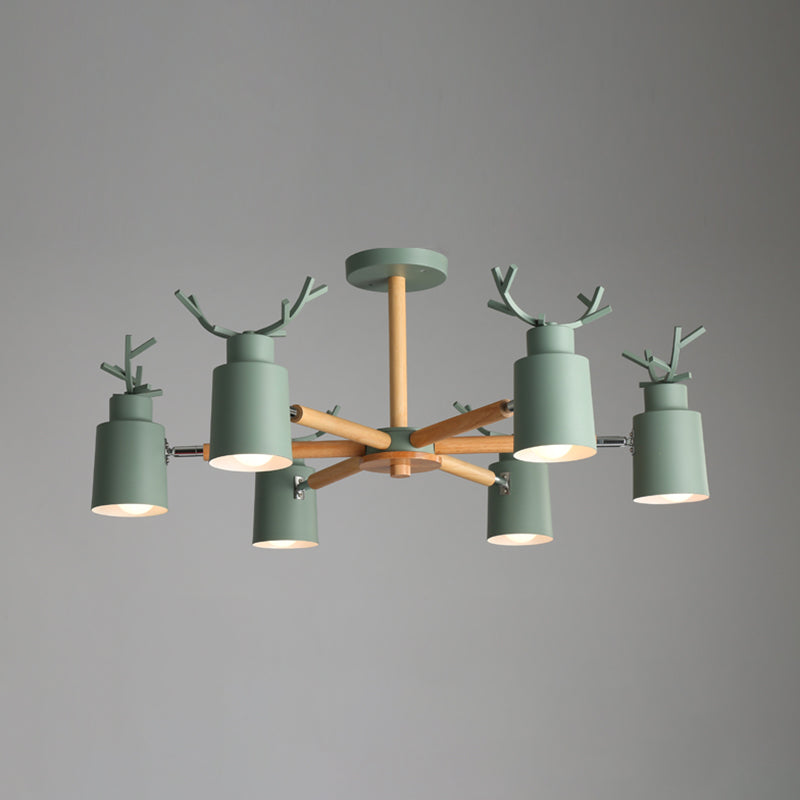 Geweihform Kronleuchter Lichter moderne Metallleuchterbeleuchtung