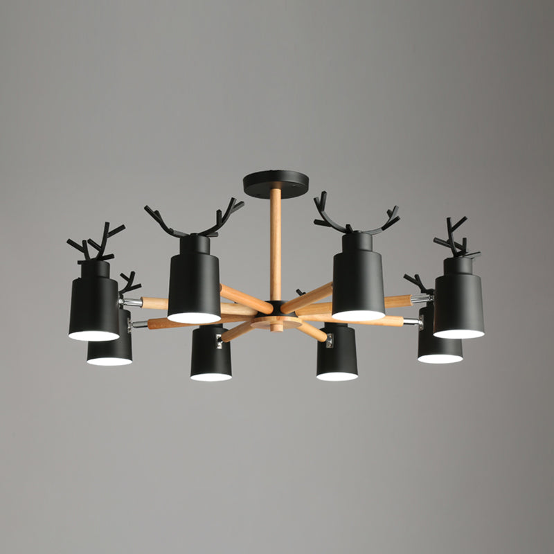 Geweihform Kronleuchter Lichter moderne Metallleuchterbeleuchtung