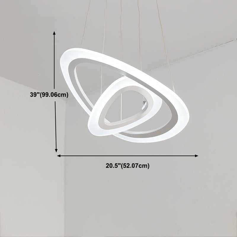 Zeitgenössische Dreieck Form